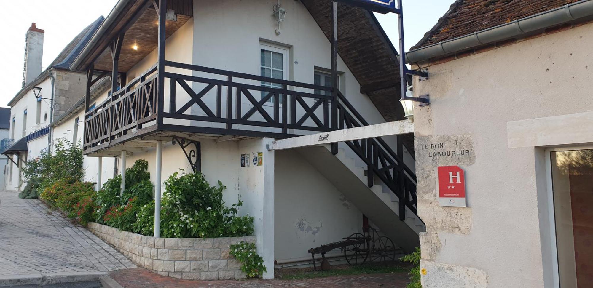 Hotel Le Bon Laboureur Ла-Шарите-сюр-Луар Экстерьер фото